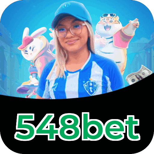 Interface do aplicativo 548bet mostrando jogos disponíveis no iOS e Android